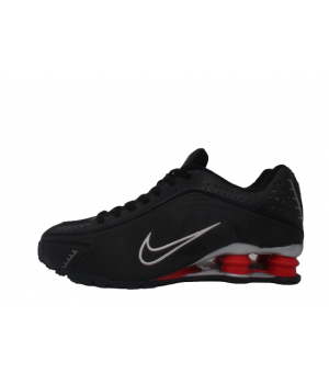 Кроссовки Nike Shox черно-красные