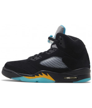 Кроссовки Nike Air Jordan 5 Retro Black Aqua