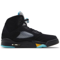 Кроссовки Nike Air Jordan 5 Retro Black Aqua