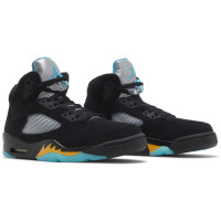 Кроссовки Nike Air Jordan 5 Retro Black Aqua