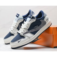 Nike Air Jordan 1 Low x Dior x Travis Scott Navy Blue