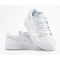Кроссовки Nike Air Jordan Low 1 x Travis Scott White Party