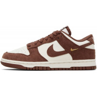 Кроссовки Nike Dunk Low Sail Red Sepi Metallic Gold