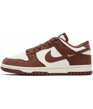 Кроссовки Nike Dunk Low Sail Red Sepi Metallic Gold