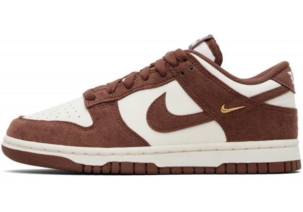 Кроссовки Nike Dunk Low Sail Red Sepi Metallic Gold