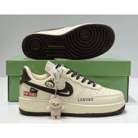 Nike Air Force 1 Low Pop Mart Labubu Cream Brown