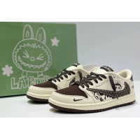 Nike Air Jordan 1 Low Travis Scott Labubu Brown White