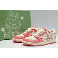 Nike Air Jordan 1 Low Travis Scott Labubu Pink White