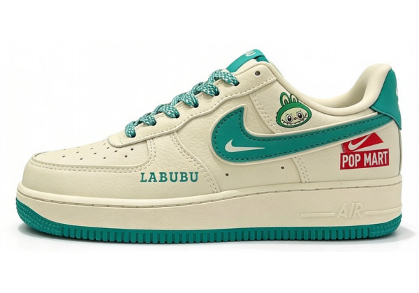 Nike Air Force 1 Low Pop Mart Labubu Cream Mint