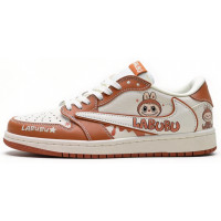 Nike Air Jordan 1 Low Travis Scott Labubu Light Brown