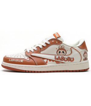 Nike Air Jordan 1 Low Travis Scott Labubu Light Brown