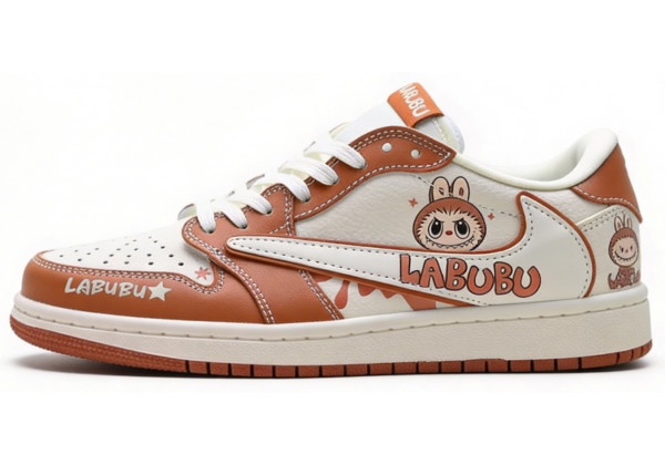 Nike Air Jordan 1 Low Travis Scott Labubu Light Brown