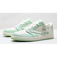 Nike Air Jordan 1 Low Travis Scott Labubu Mint White