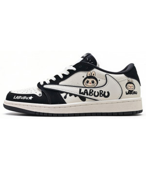Nike Air Jordan 1 Low Travis Scott Labubu Black White