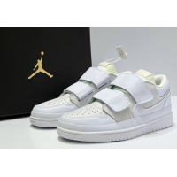 Nike Air Jordan 1 Retro Low Double Strap White