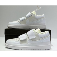 Nike Air Jordan 1 Retro Low Double Strap White