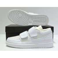 Nike Air Jordan 1 Retro Low Double Strap White