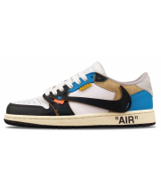 Nike Air Jordan 1 Low OG Travis Scott Off-White Union LA Blue