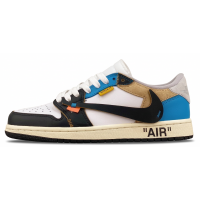 Nike Air Jordan 1 Low OG Travis Scott Off-White Union LA Blue