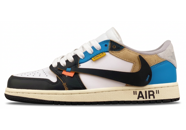 Nike Air Jordan 1 Low OG Travis Scott Off-White Union LA Blue