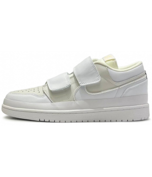 Nike Air Jordan 1 Retro Low Double Strap White