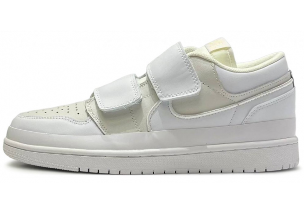Nike Air Jordan 1 Retro Low Double Strap White