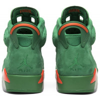 Air Jordan 6 Retro NRG Green Suede Gatorade зеленые