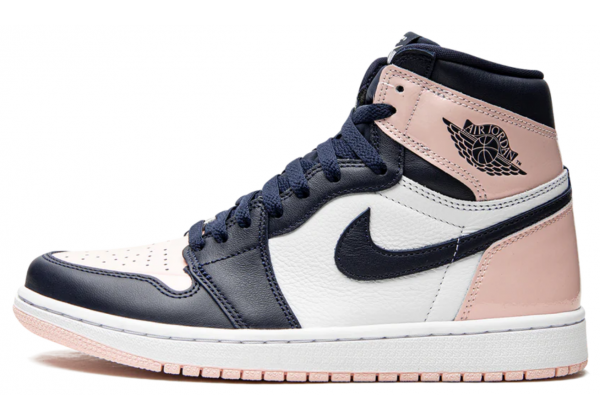 Jordan 1 Retro High Bubble Gum розовые