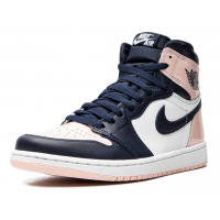 Jordan 1 Retro High Bubble Gum розовые