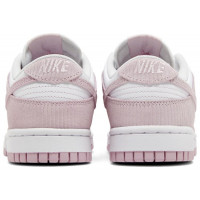 Nike Dunk Low Pink White Corduroy