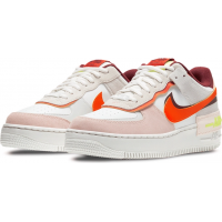 Nike Air Force 1 Shadow Surfaces in Team Red and Orange