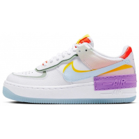 Nike Air Force 1 Shadow White Hydrogen Blue Purple