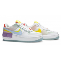 Nike Air Force 1 Shadow White Hydrogen Blue Purple