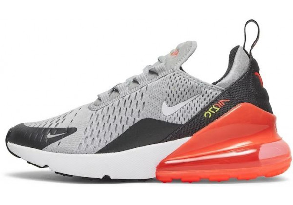 Nike Air Max 270 Light Smoke Grey Crimson