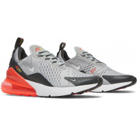 Nike Air Max 270 Light Smoke Grey Crimson
