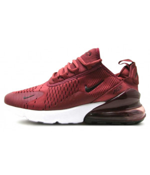 Nike кроссовки женские Air Max 270 бордовые