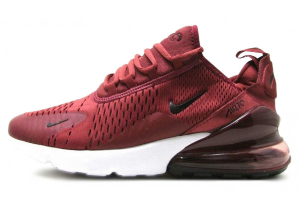 Nike кроссовки женские Air Max 270 бордовые