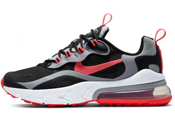 Nike Air Max 270 React Black Red Gray