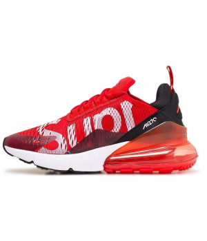 Кроссовки Air Max 270 x Supreme Red Black White