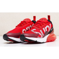 Кроссовки Air Max 270 x Supreme Red Black White