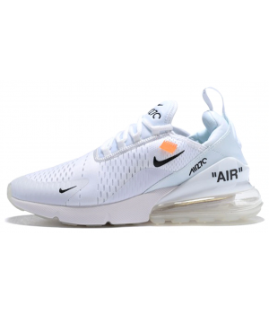 Кроссовки Nike Air Max 270 x Off White White