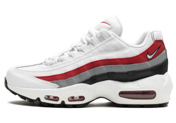 Nike Air Max 95 Recraft GS Black Varsity Red