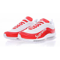 Supreme x Nike Air Max 97 White Red