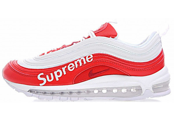 Supreme x Nike Air Max 97 White Red