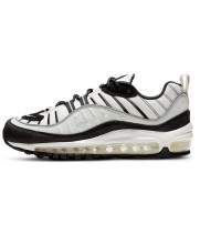 Nike Air Max 98 Sail Black Silver Reflective