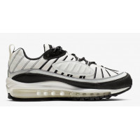 Nike Air Max 98 Sail Black Silver Reflective