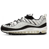 Nike Air Max 98 Sail Black Silver Reflective
