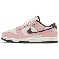 Nike Dunk Low SE Double Swoosh Pink Glaze
