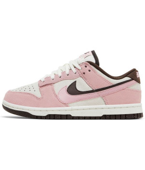 Nike Dunk Low SE Double Swoosh Pink Glaze