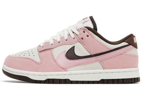 Nike Dunk Low SE Double Swoosh Pink Glaze
